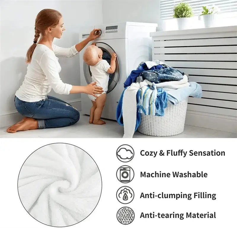 Blue Coral Fleece 200cm Blanket