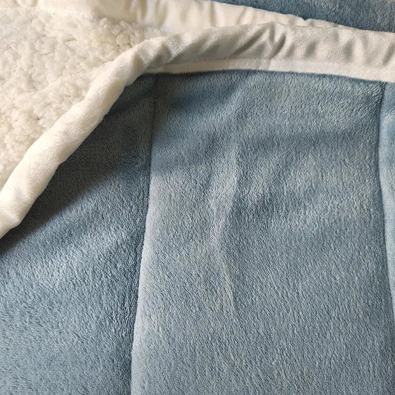 Blue Coral Fleece 200cm Blanket