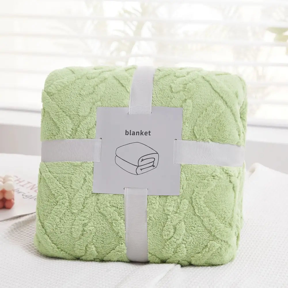 Textured Sofa Throw Blanket