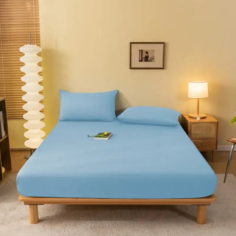 Blue Stretchy Fitted Sheet