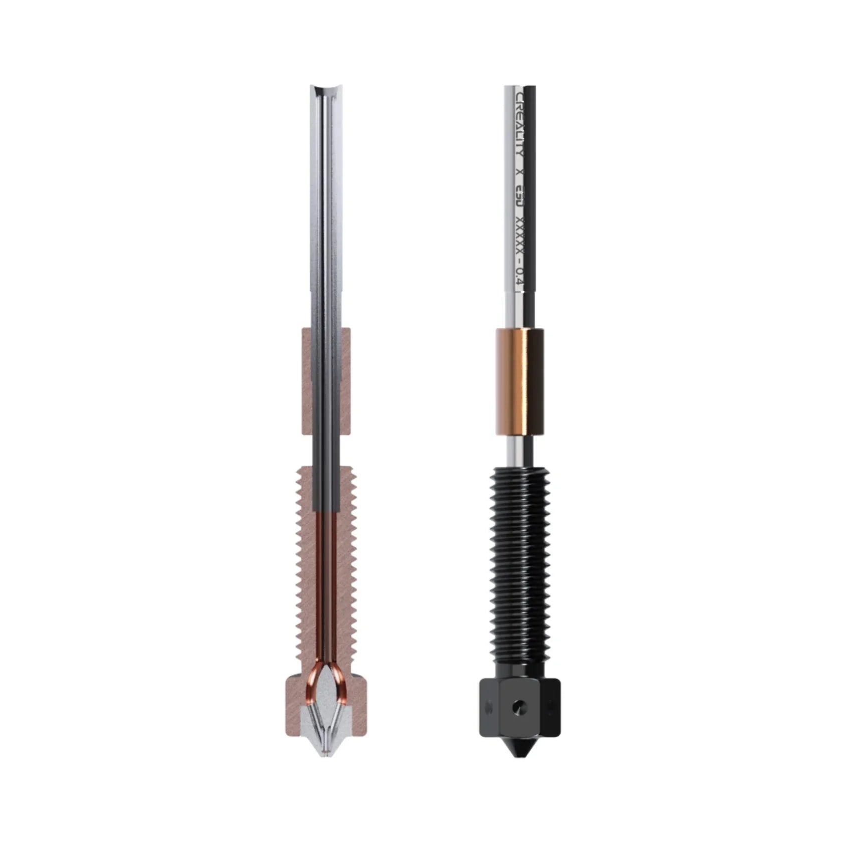 Creality Unicorn Obxidian High Flow Brass Nozzle by E3D