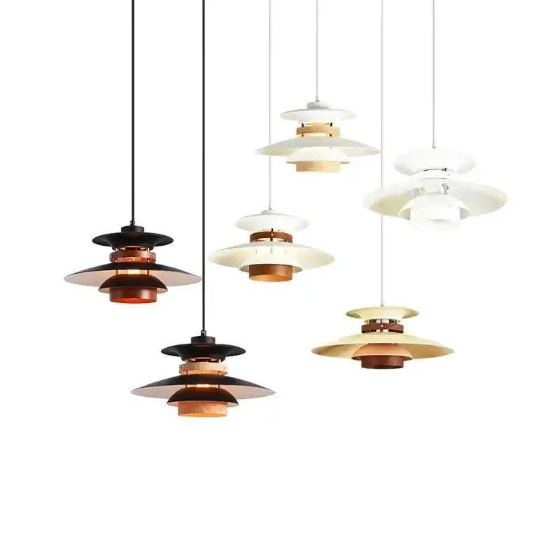 Amber Umbrella Pendant Light