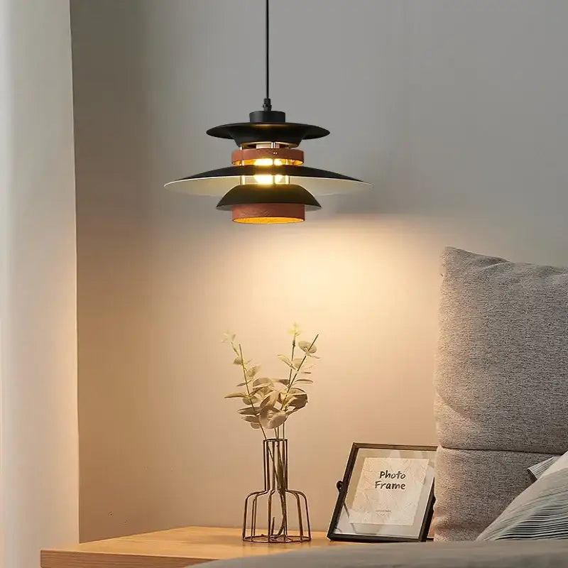 Amber Umbrella Pendant Light