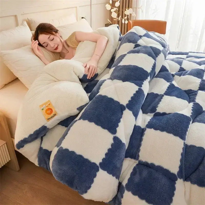 Tan Cashmere Weighted Blanket