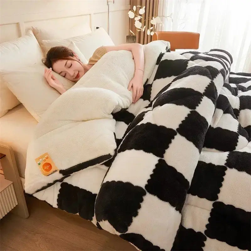 Tan Cashmere Weighted Blanket