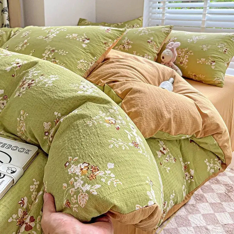 Cream Bunny Cotton Bedding