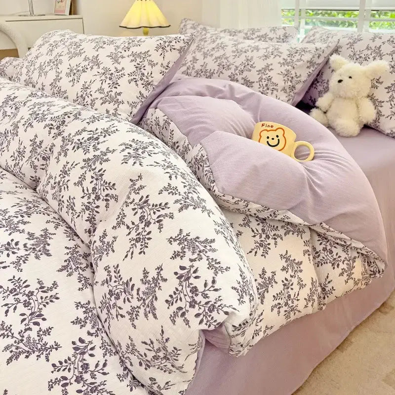 Cream Bunny Cotton Bedding