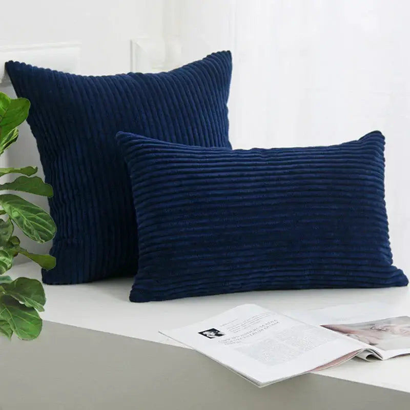 Pink Corduroy Pillow Case