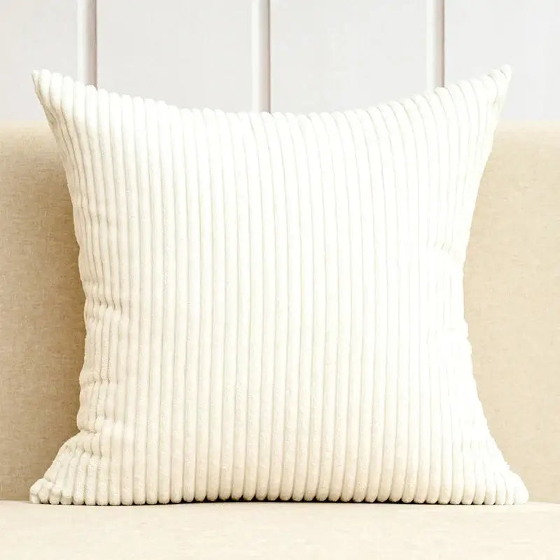 Pink Corduroy Pillow Case