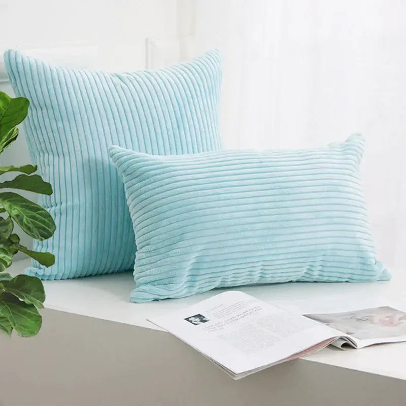 Pink Corduroy Pillow Case
