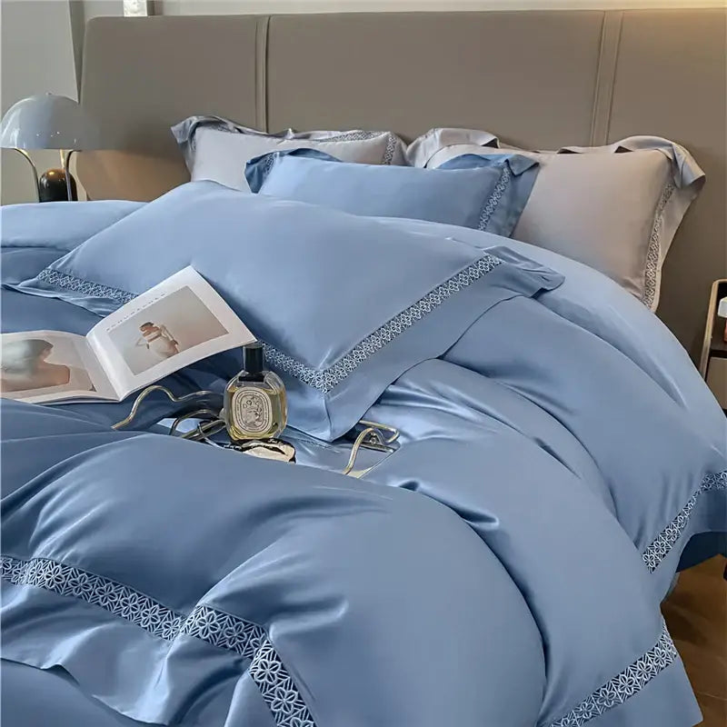 Cream Lace Eucalyptus Bedding