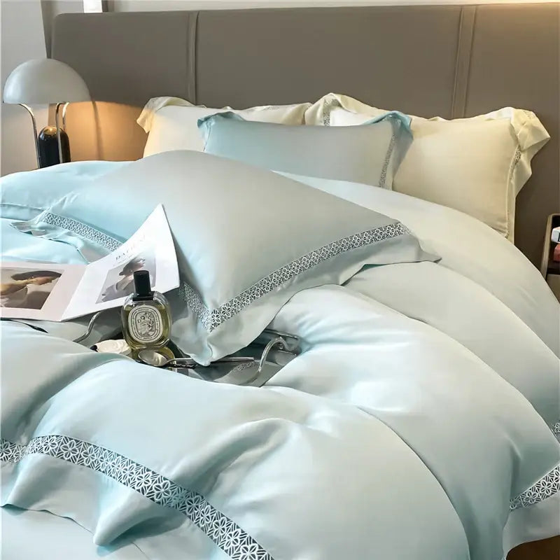 Cream Lace Eucalyptus Bedding