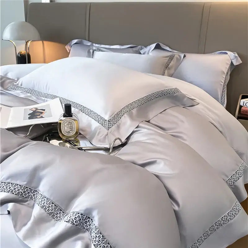 Cream Lace Eucalyptus Bedding
