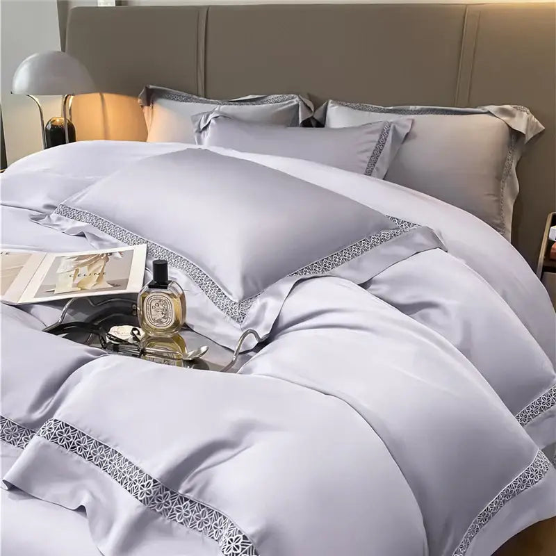 Cream Lace Eucalyptus Bedding