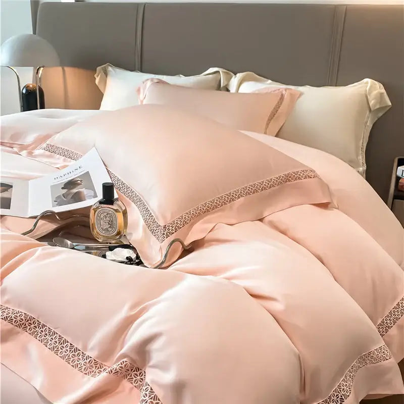 Cream Lace Eucalyptus Bedding