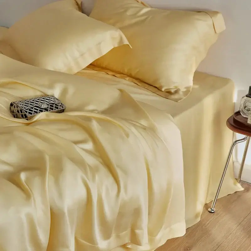 Cream Lyocell Bedding Set