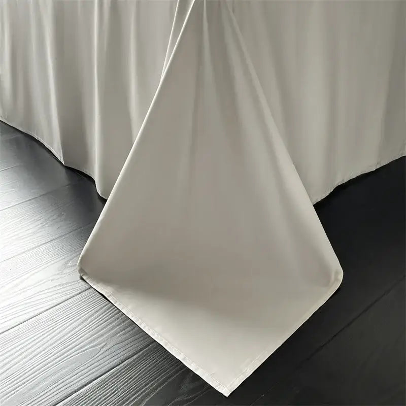 Cream Satin Jacquard Bedding