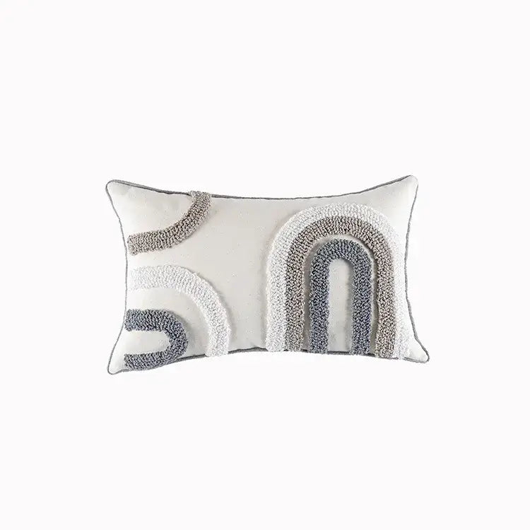 Cream Geometric Cushion 60cm Cover