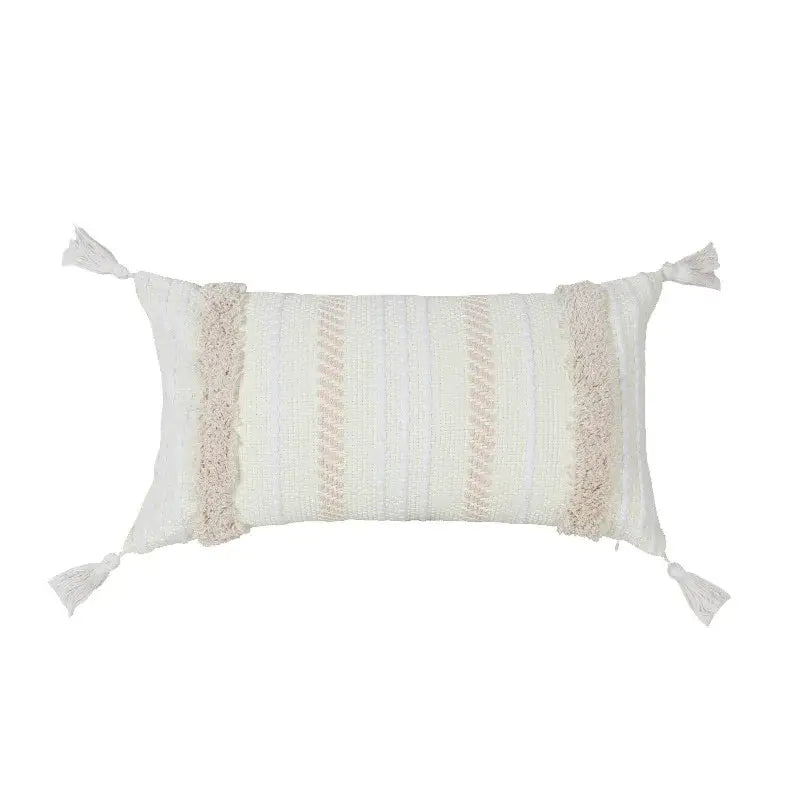 Cream Geometric Cushion 60cm Cover