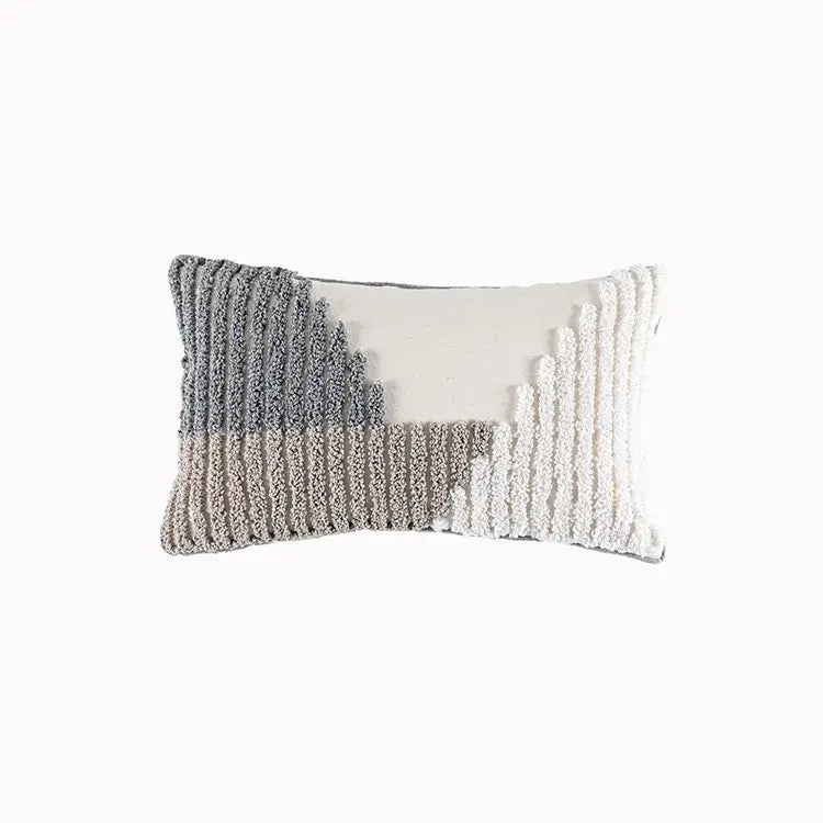 Cream Geometric Cushion 60cm Cover