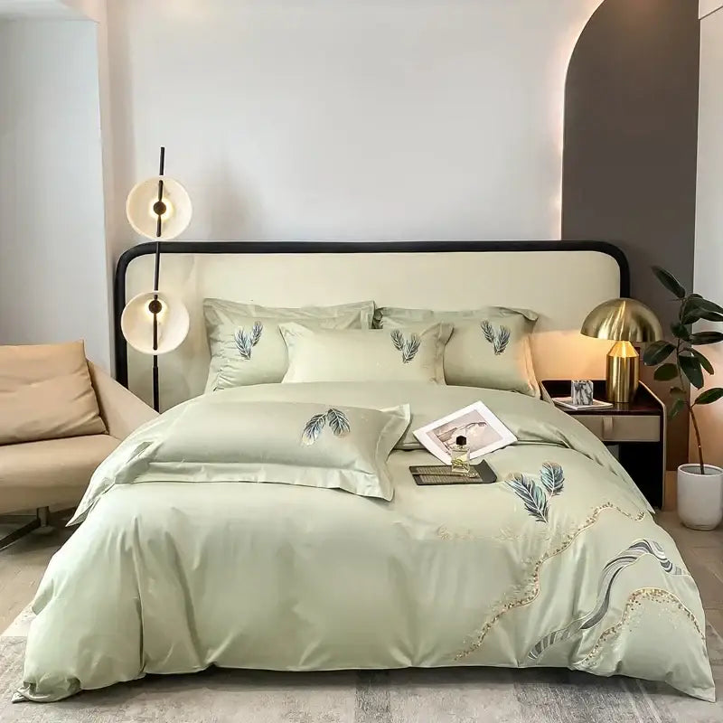 Leaf Cotton Bed Linens