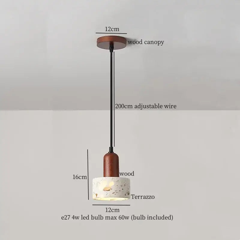 Marble LED Pendant Light for Kitchen Island