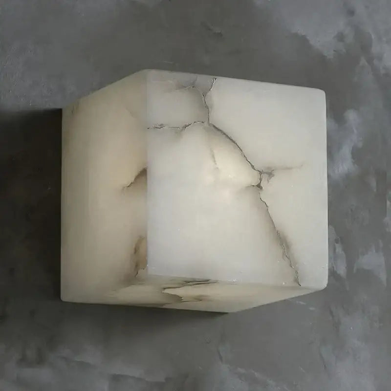 Cream Marble Wall Sconce