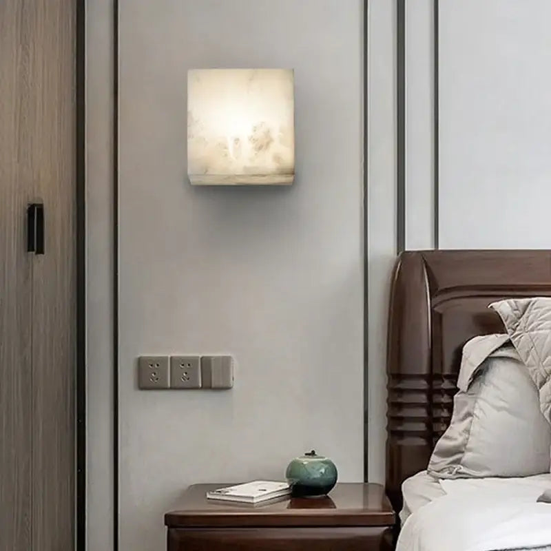 Cream Marble Wall Sconce