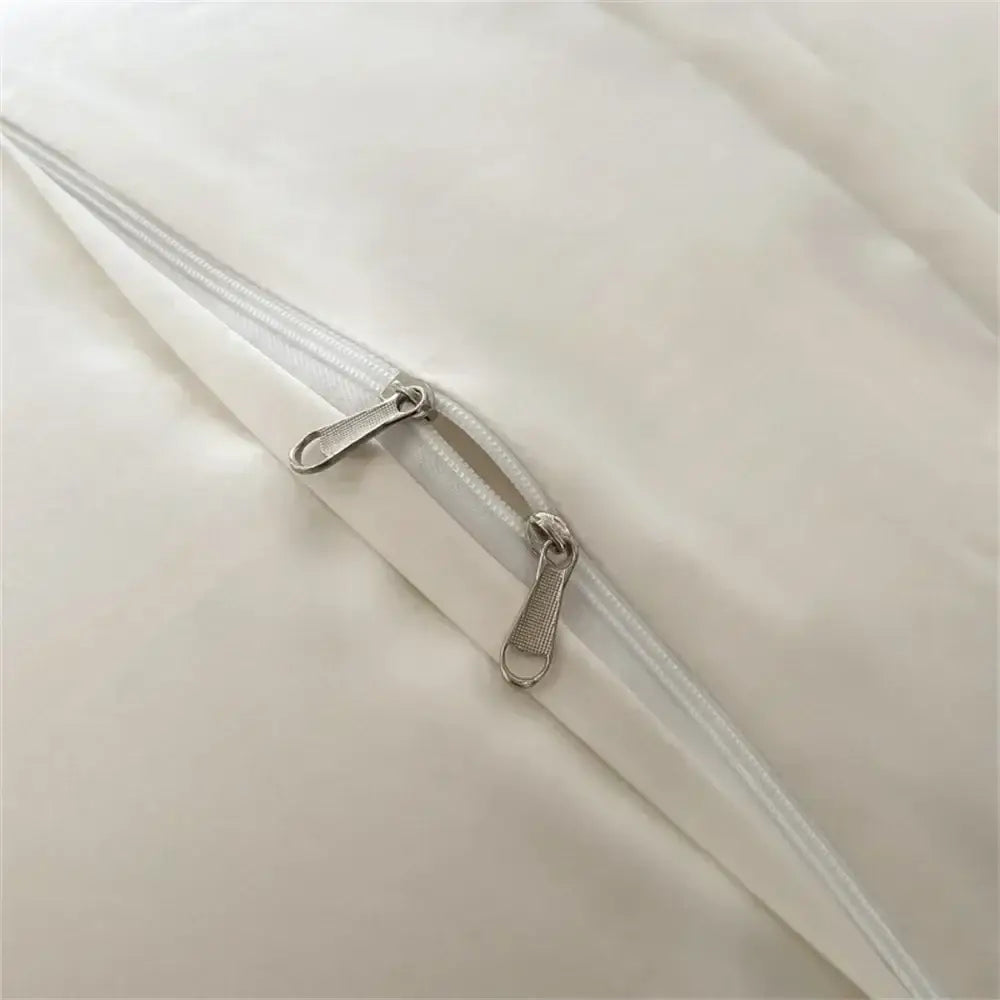 Cream Satin Cotton Bedding