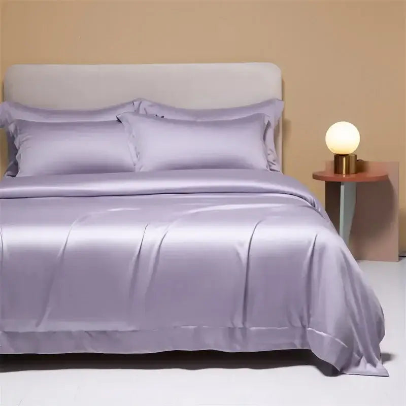 Cream Satin Cooling Bedding