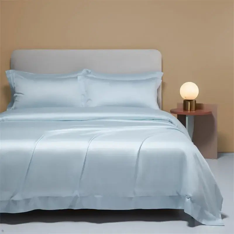 Cream Satin Cooling Bedding