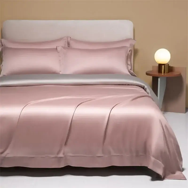 Cream Satin Cooling Bedding