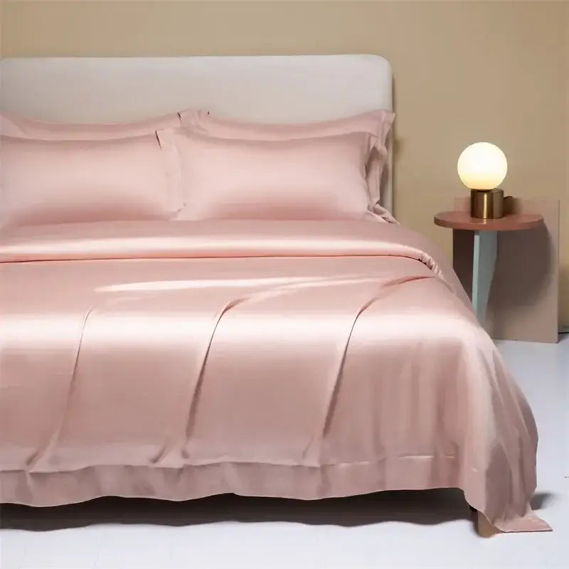 Cream Satin Cooling Bedding