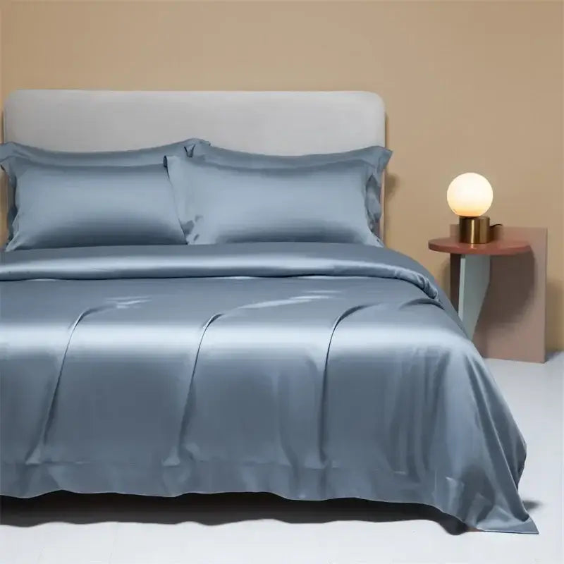Cream Satin Cooling Bedding