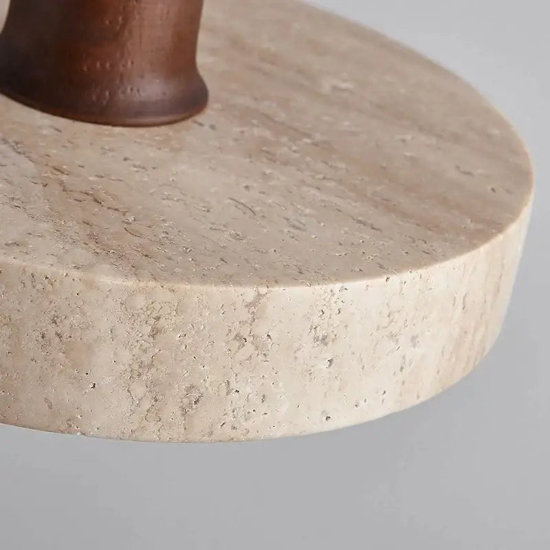 Walnut Concrete Pendant Light