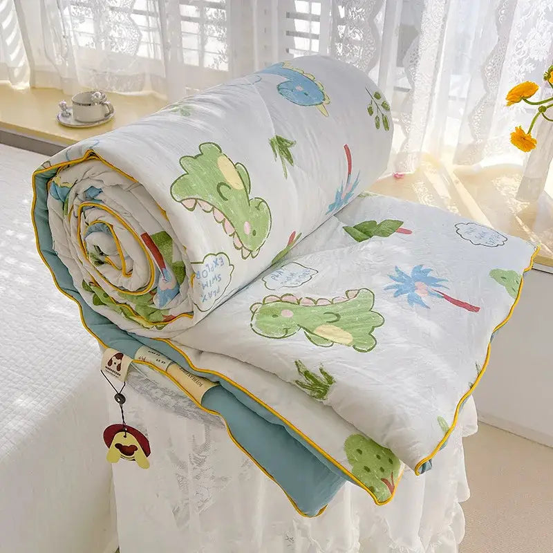 Cream Soya Fiber Comforter