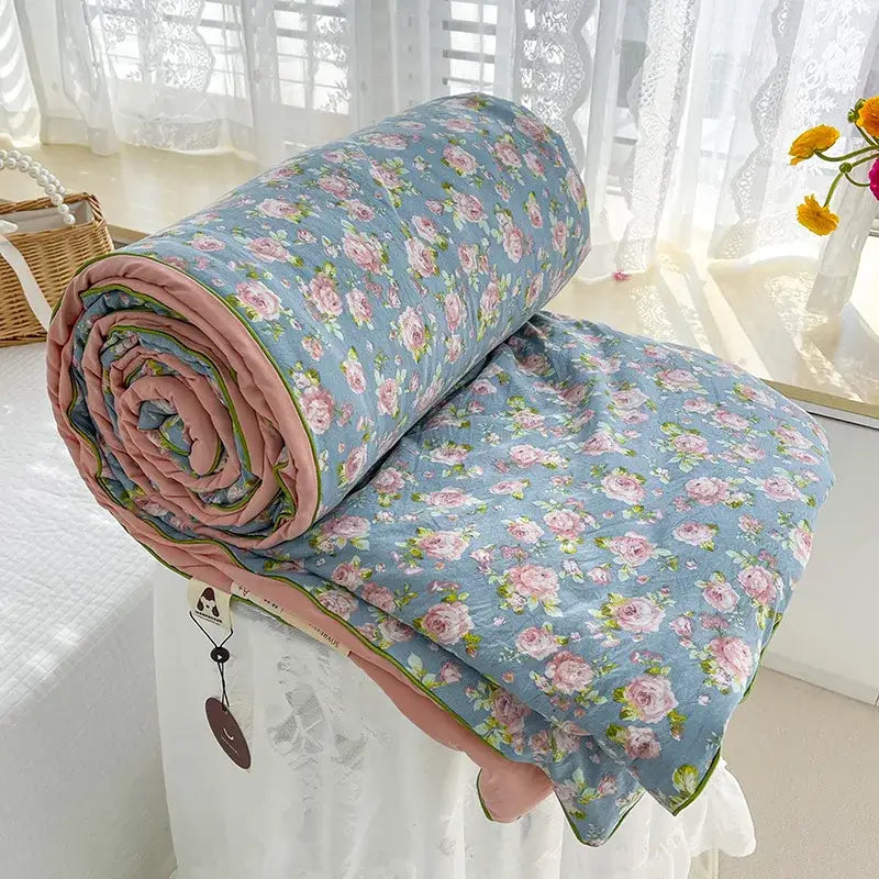Cream Soya Fiber Comforter
