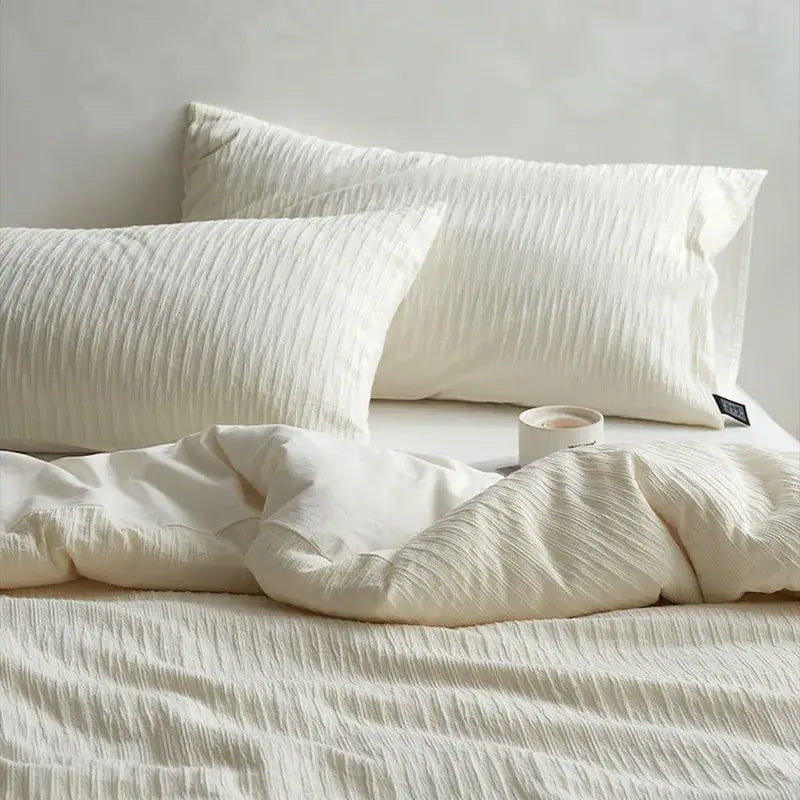 Cotton Foam Yarn Bedding Set
