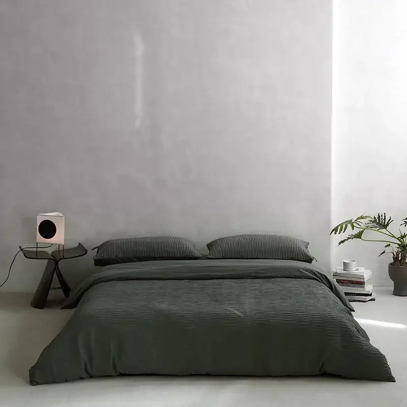 Cotton Foam Yarn Bedding Set