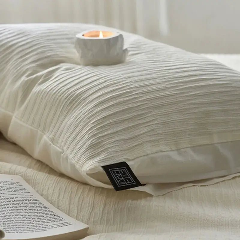 Cotton Foam Yarn Bedding Set