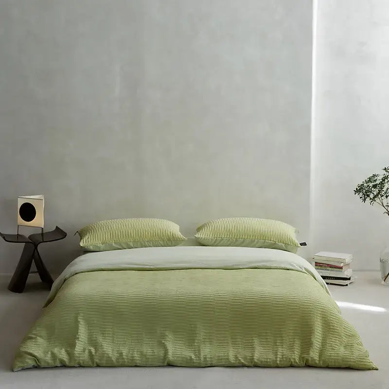 Cotton Foam Yarn Bedding Set