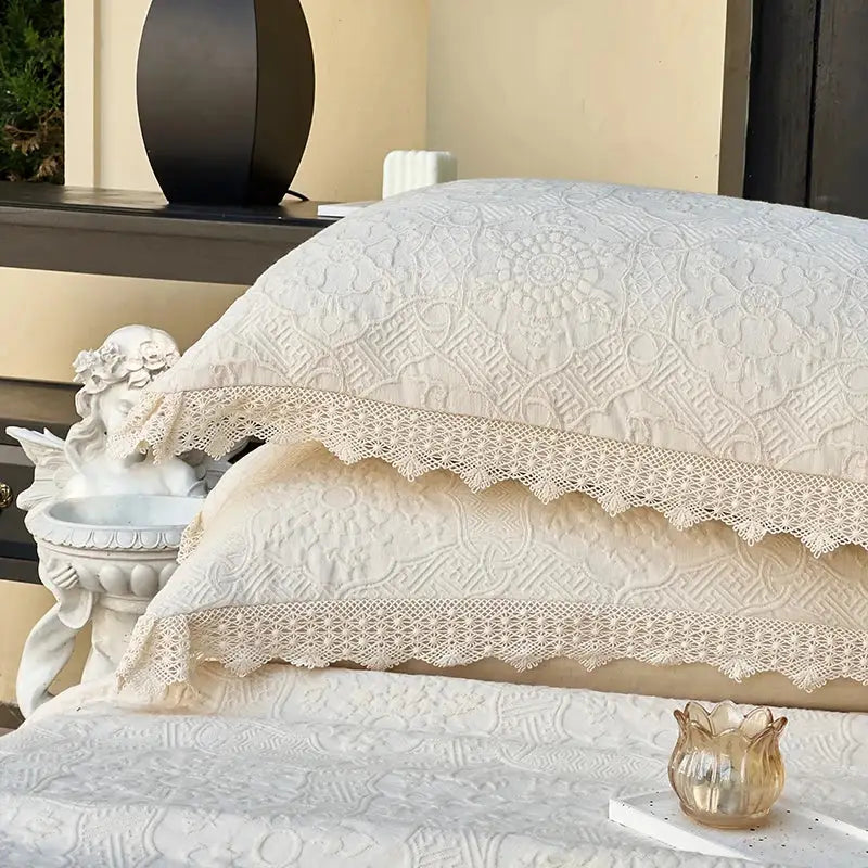 Cotton Quilted Bedspread Set