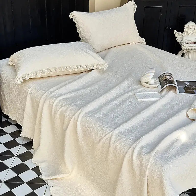 Cotton Quilted Bedspread Set