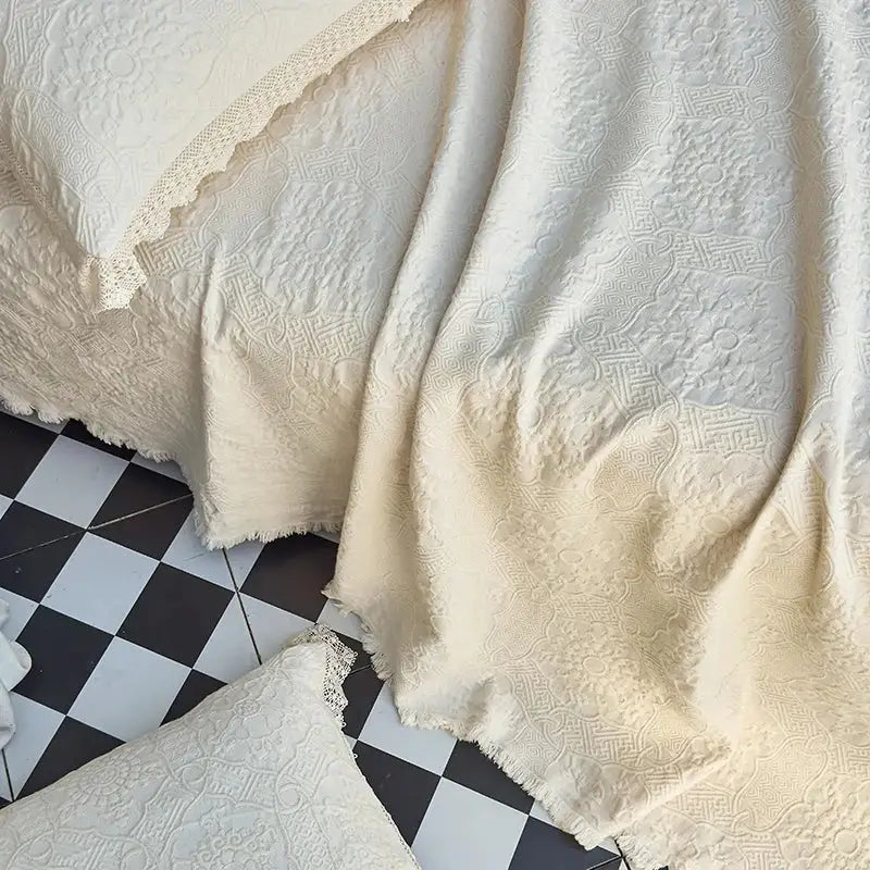 Cotton Quilted Bedspread Set