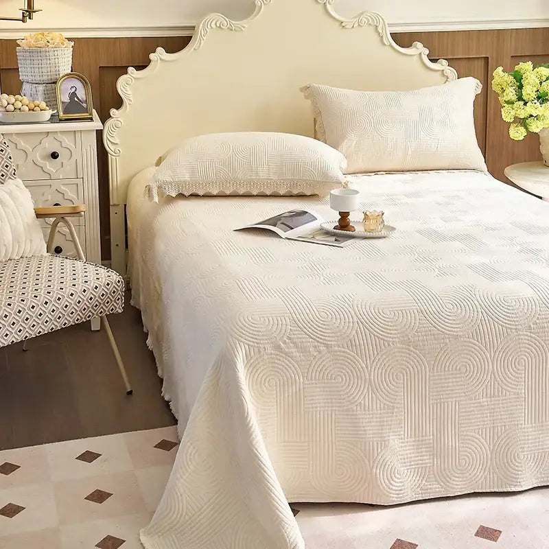 Cotton Quilted Bedspread Set