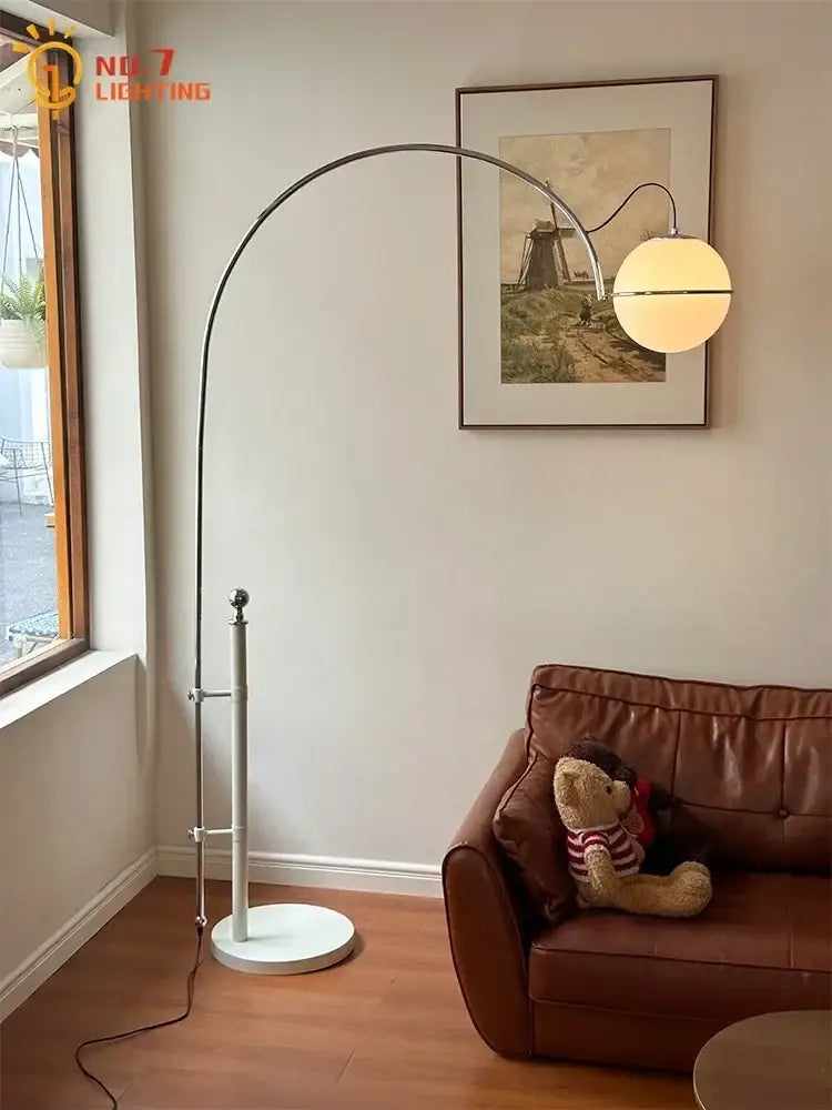 Arched Frosted Glass Lamp