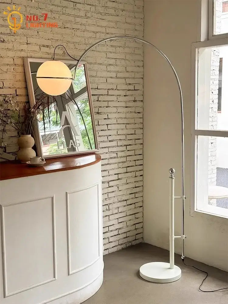 Arched Frosted Glass Lamp