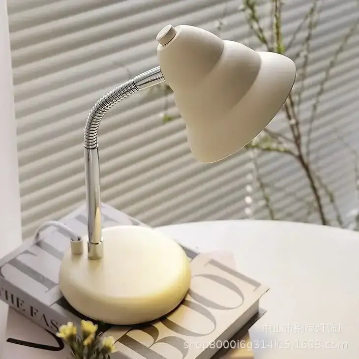 Cream Tricolor Desk Lamp