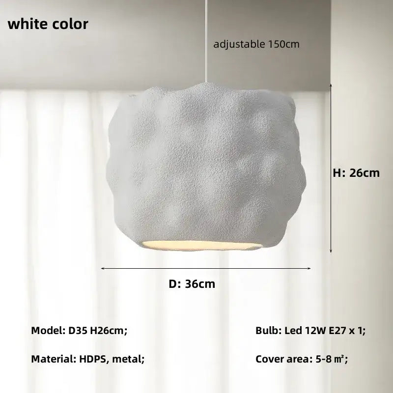 White Cloud Ceiling Lamp with Changeable Light