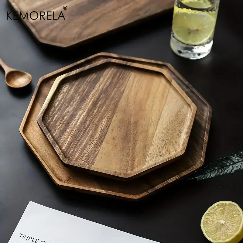 Walnut Acacia Wood Tray